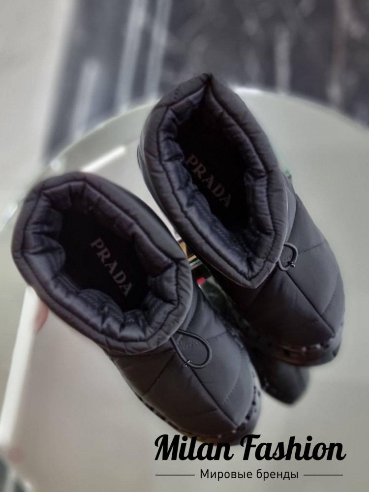 Ботинки  Prada V10458. Вид 6