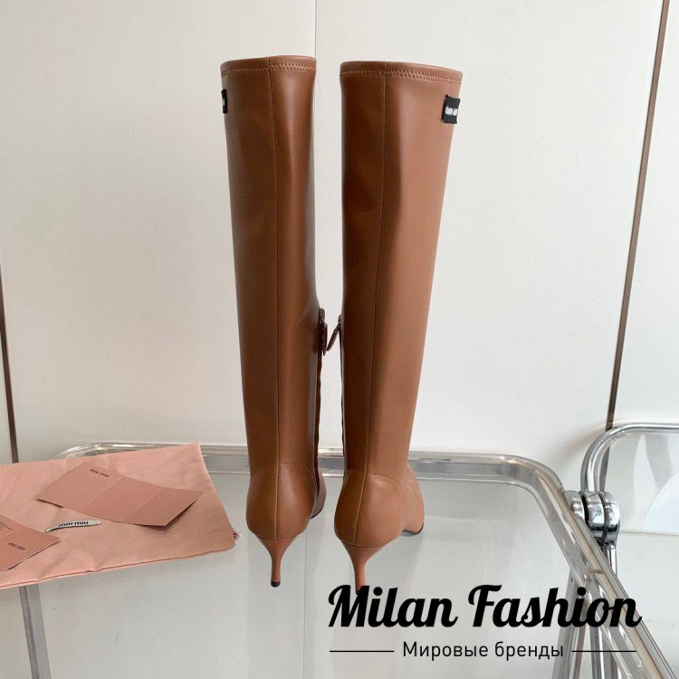 Сапоги  Miu Miu V34969. Вид 3