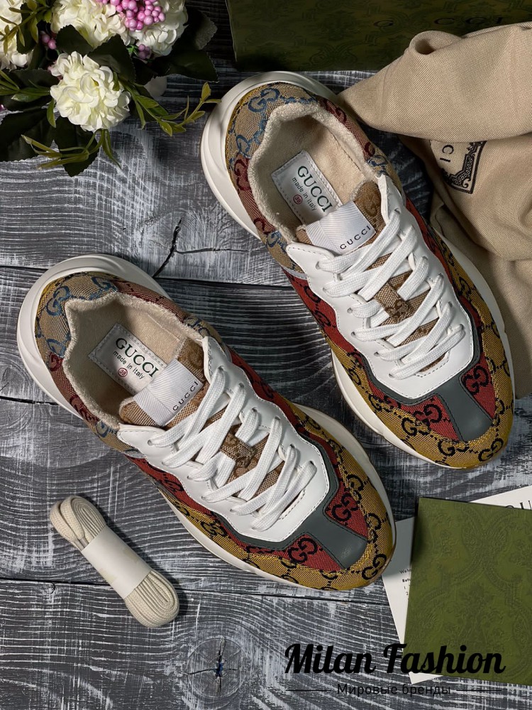 Кроссовки  Gucci V10096. Вид 4