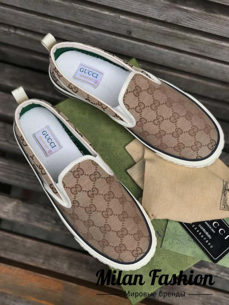 Слипоны  Gucci V9255. Вид 4