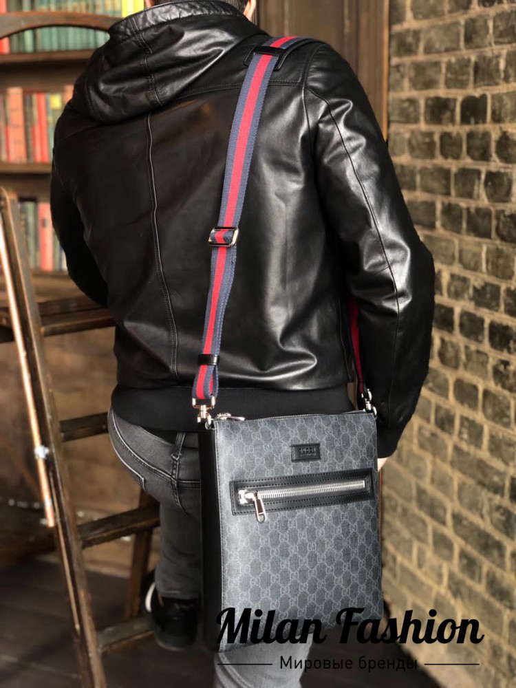 Сумка -планшет GG Supreme Gucci v0081. Вид 3