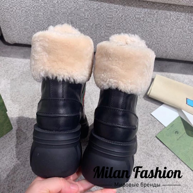 Ботинки  Gucci V10607. Вид 7