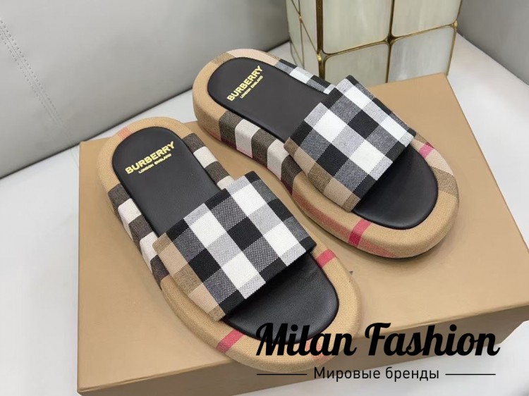 Шлёпанцы  Burberry V33193. Вид 2