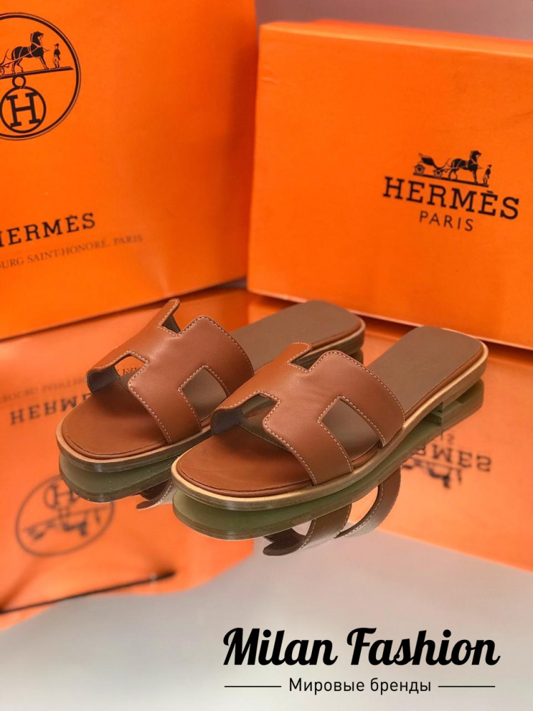 Шлепки женские Hermes v1097. Вид 1