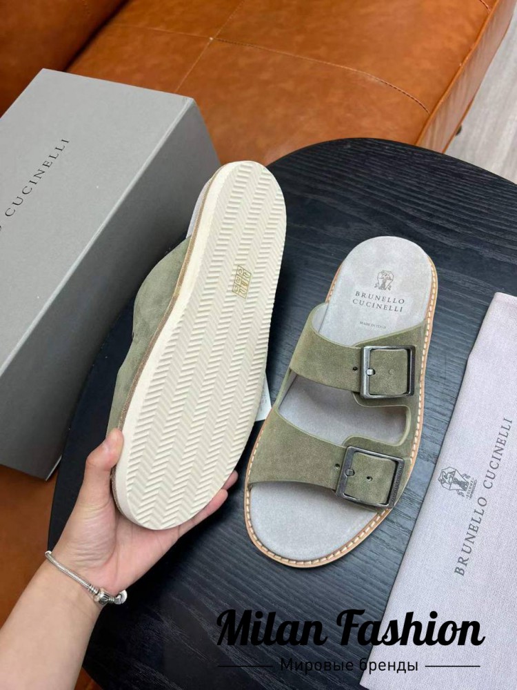 Шлёпанцы  Brunello Cucinelli V33150. Вид 3