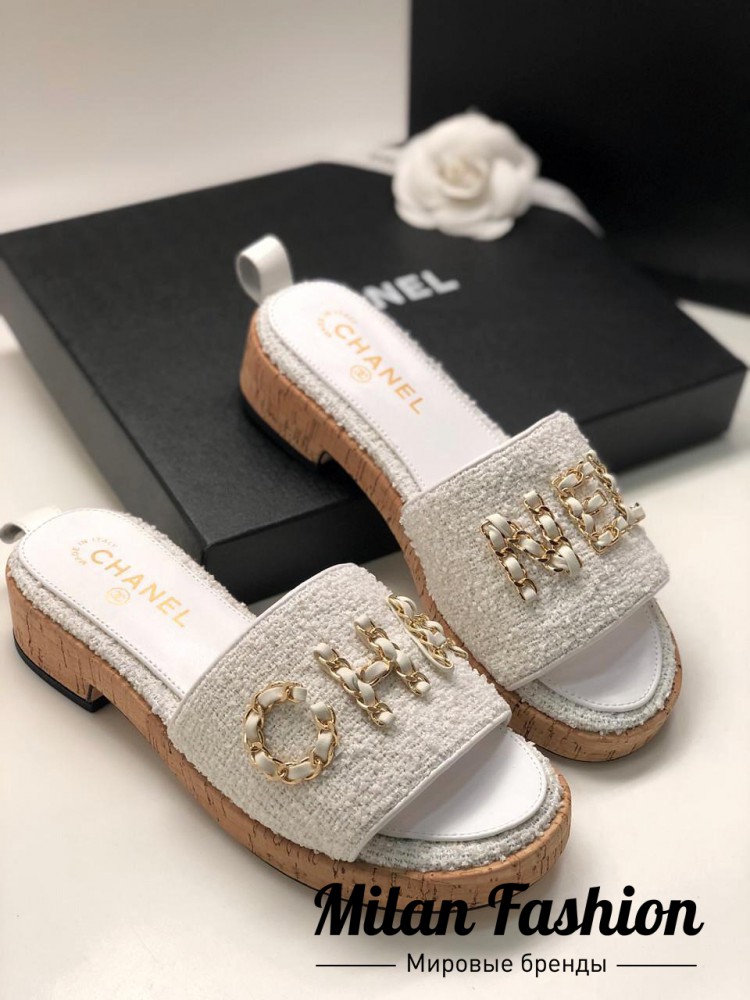 Шлёпанцы  Chanel V6539. Вид 1