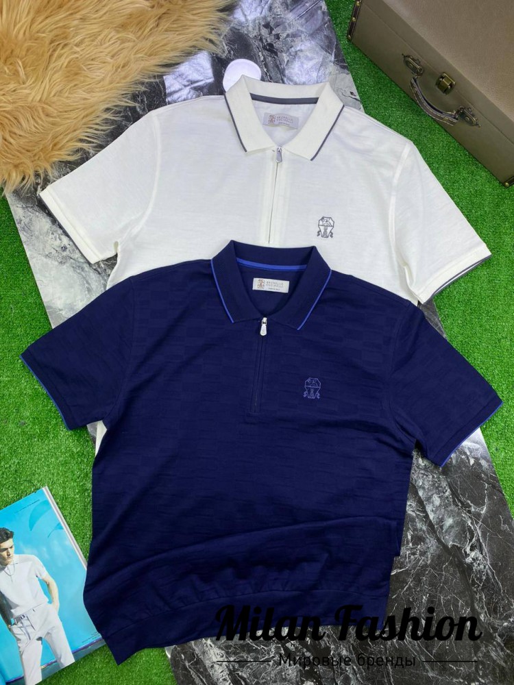 Поло  Brunello Cucinelli V2058. Вид 3