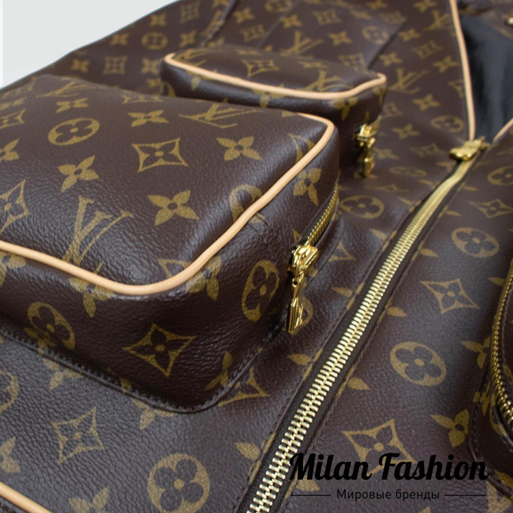 Куртка кожаная Louis Vuitton v1134. Вид 3
