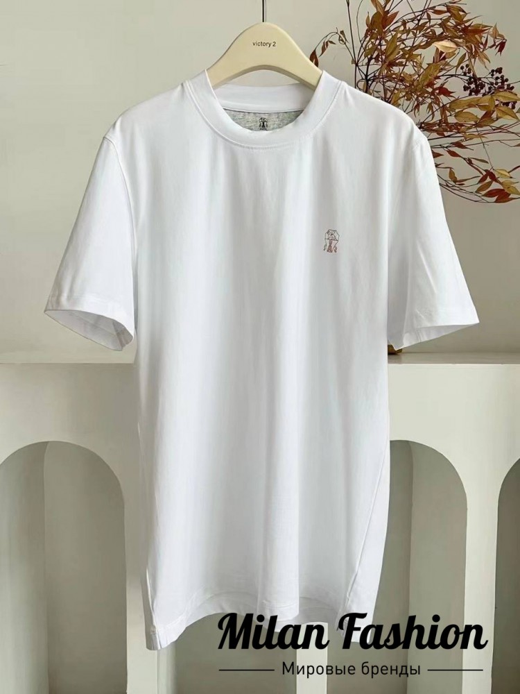 Футболка  Brunello Cucinelli V31790. Вид 1