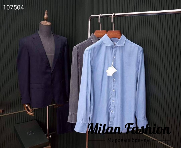 Рубашка  Brunello Cucinelli V33780. Вид 2
