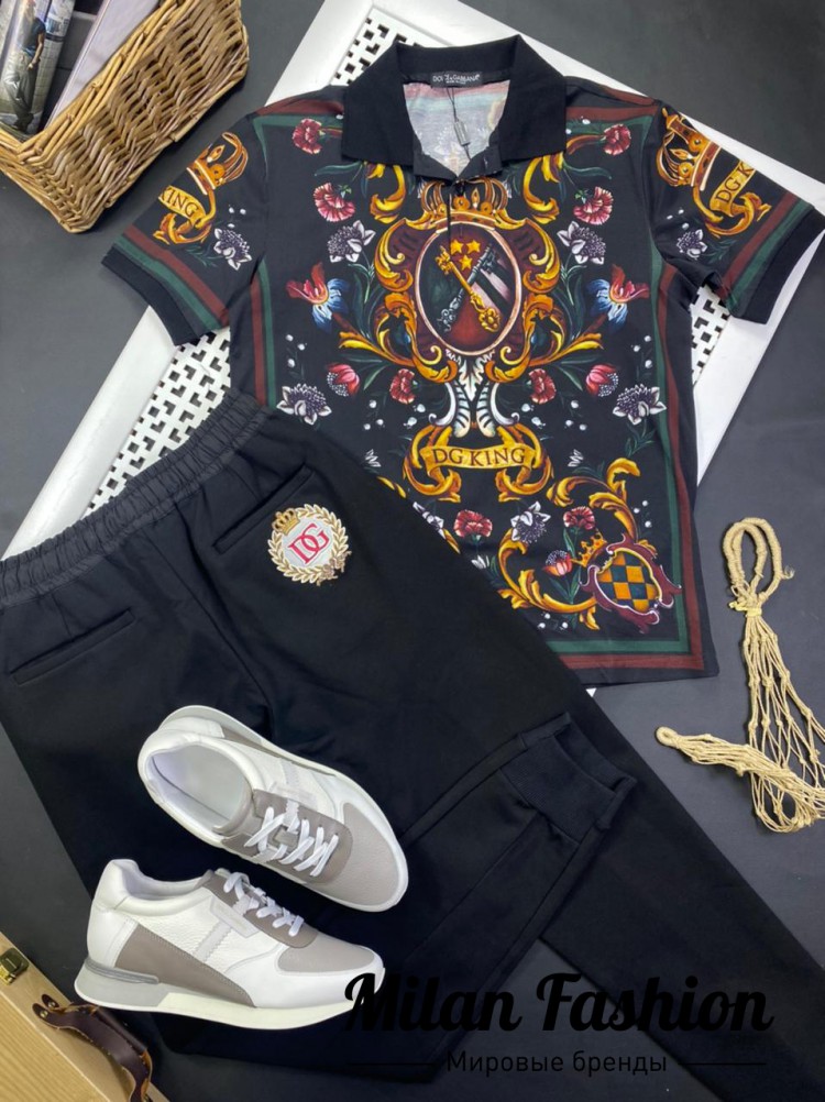 Брюки спортивные  Dolce & Gabbana V8024. Вид 1
