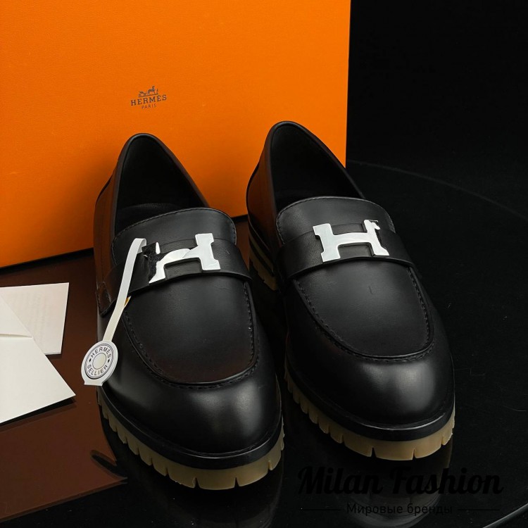 Лоферы  Hermes V33449. Вид 2