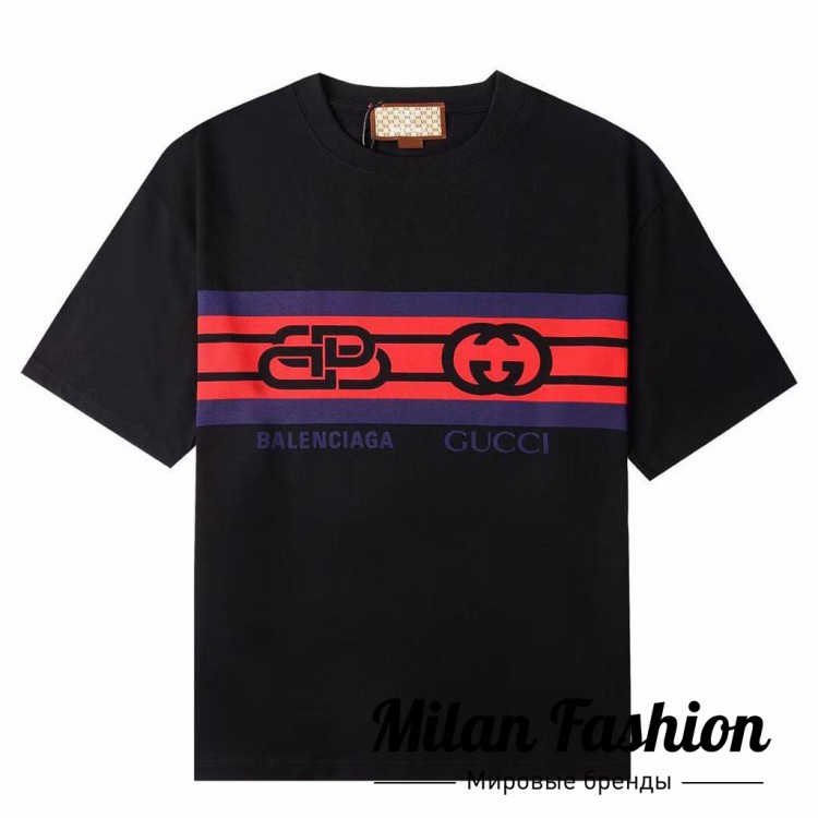 Футболка Balenciaga  Gucci V9708. Вид 1