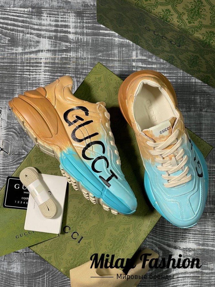 Кроссовки  Gucci V10388. Вид 4