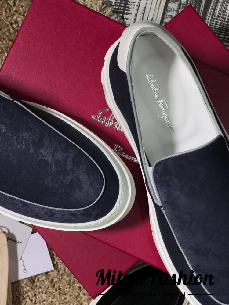 Слипоны  Salvatore Ferragamo V9569. Вид 3