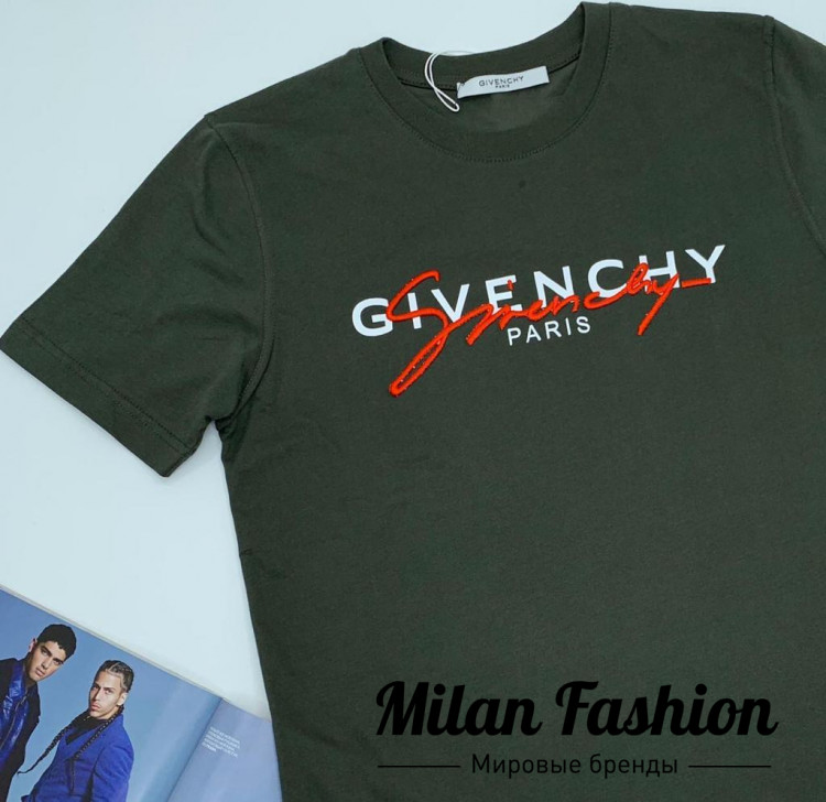 Футболка мужская  Givenchy v1418. Вид 3