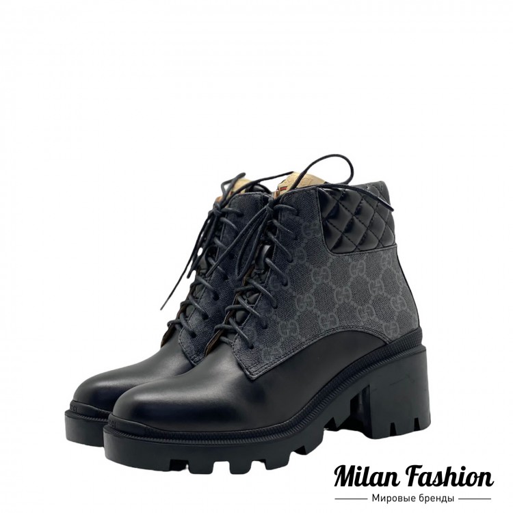 Ботинки  Gucci V10645. Вид 3