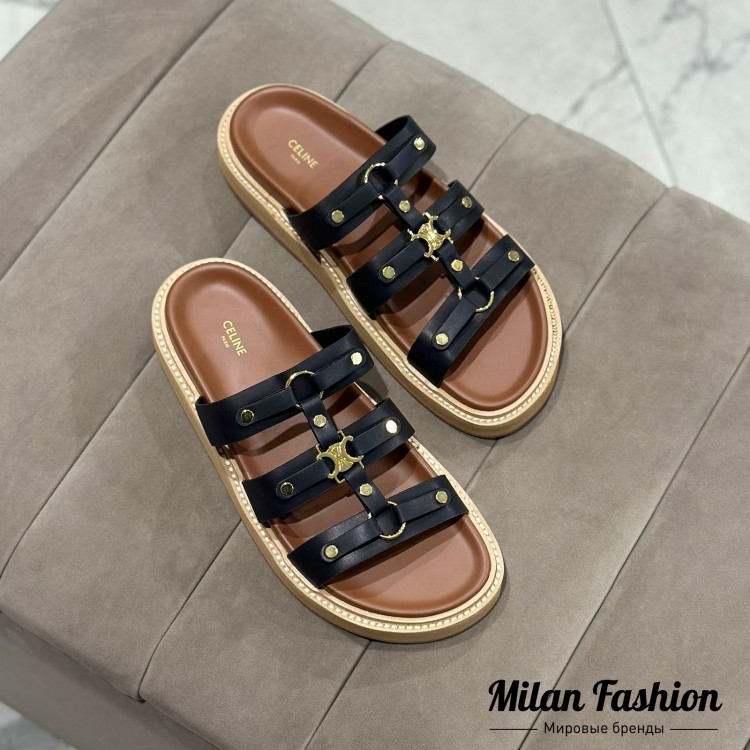 Шлёпанцы  Celine V33215. Вид 2