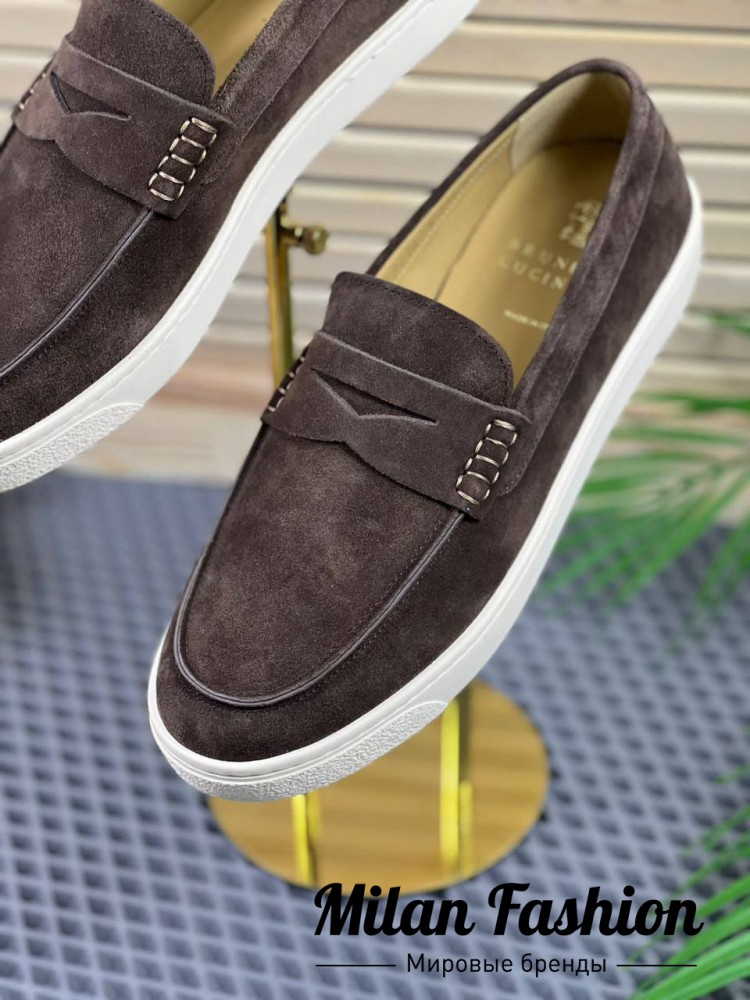 Слипоны  Brunello Cucinelli V13551. Вид 3