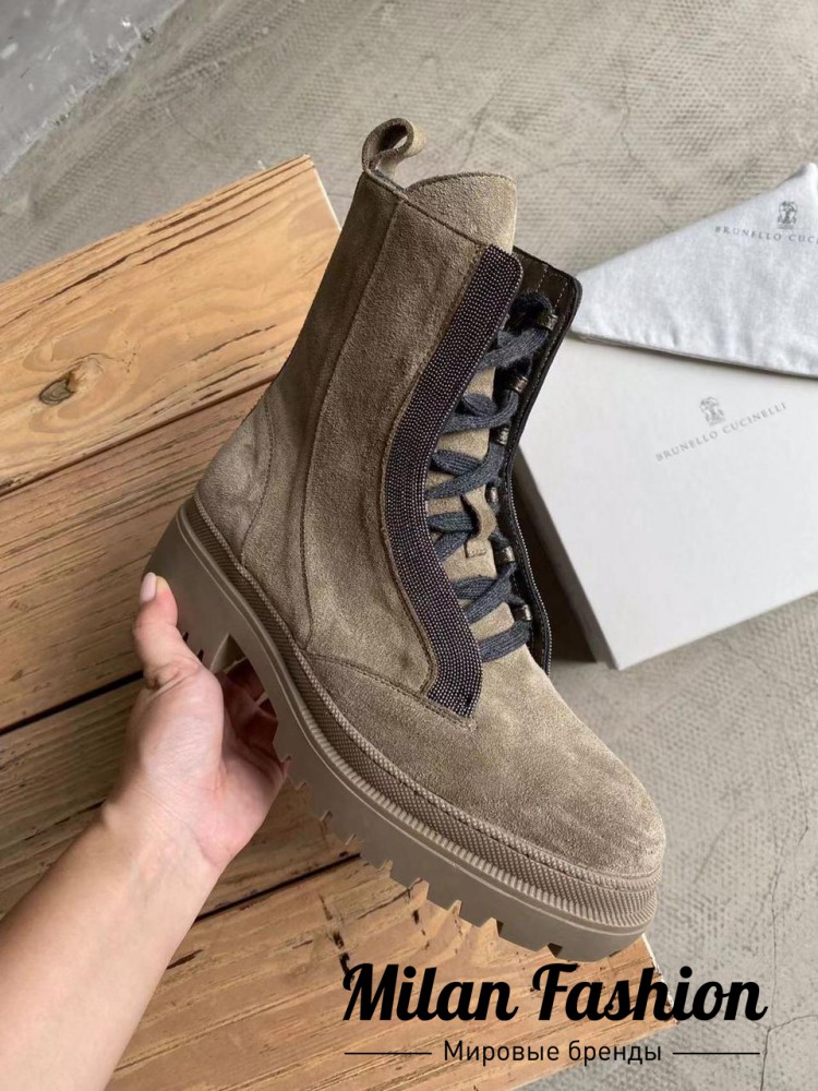 Ботинки  Brunello Cucinelli V10893. Вид 6