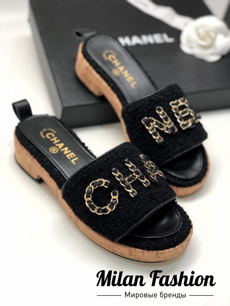 Шлёпанцы  Chanel V6539. Вид 3