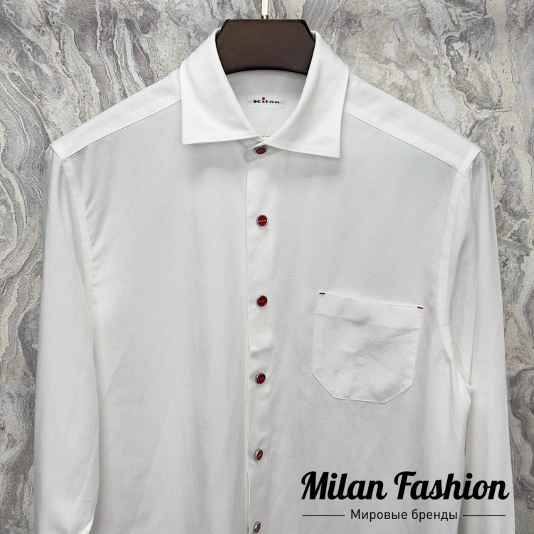 Рубашка  Kiton V33605. Вид 3