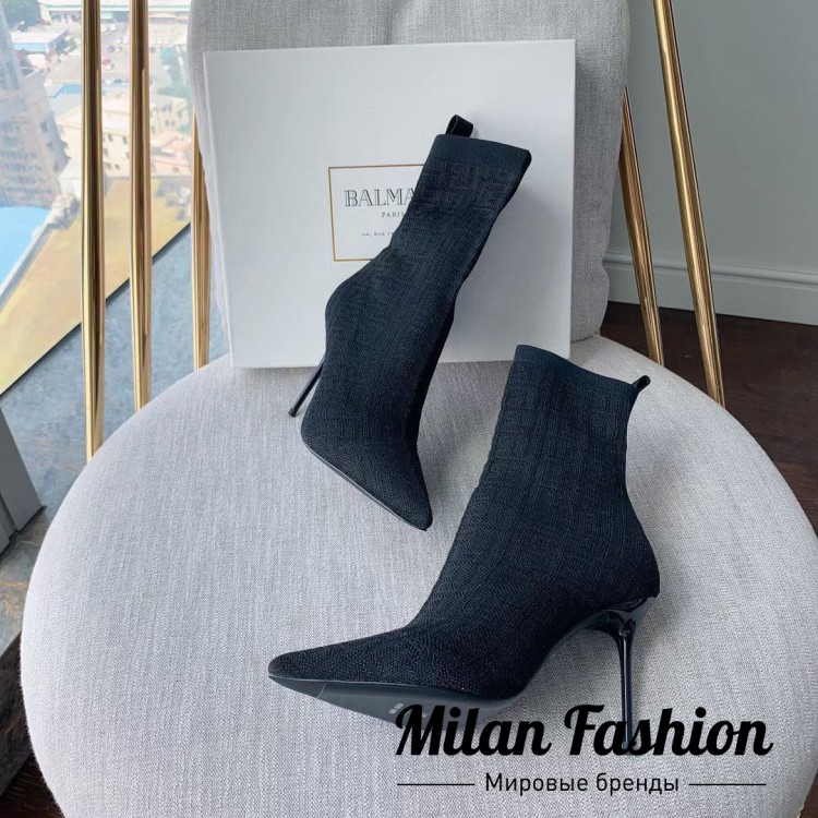 Ботинки  Balmain V10117. Вид 1