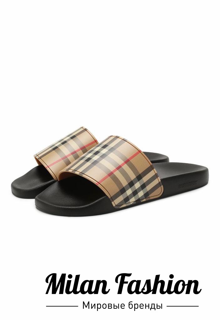 Шлёпанцы  Burberry V33194. Вид 4