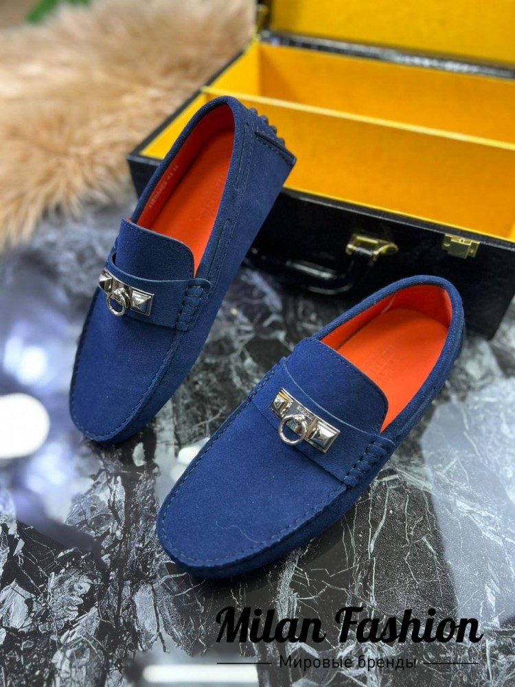 Мокасины  Hermes V33617. Вид 4