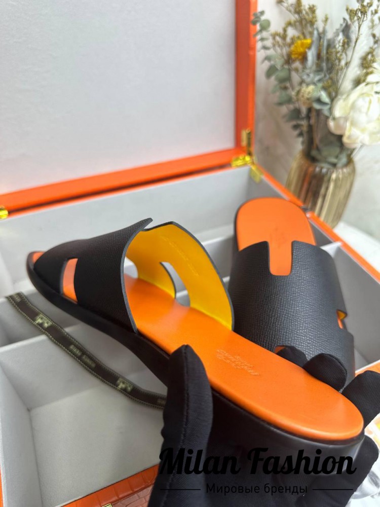 Шлепанцы  Hermes V52411. Вид 4