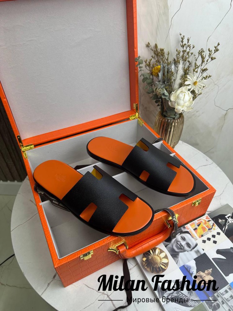 Шлепанцы  Hermes V52411. Вид 1