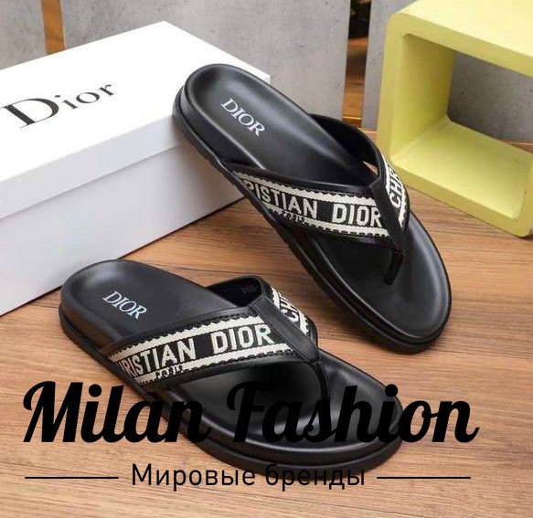 Шлёпанцы  Christian Dior V33168. Вид 1