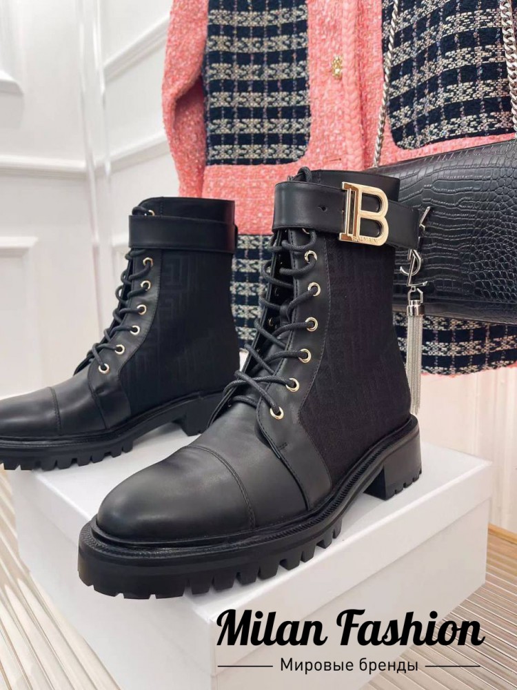 Ботинки  Balmain V13990. Вид 3