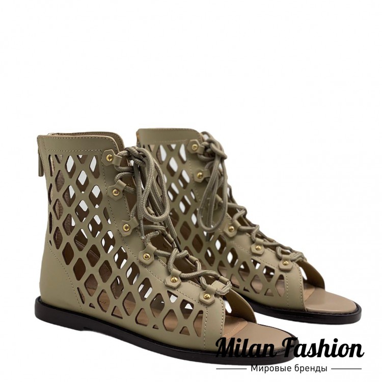 Перфарированные ботинки  Christian Dior V6706. Вид 1