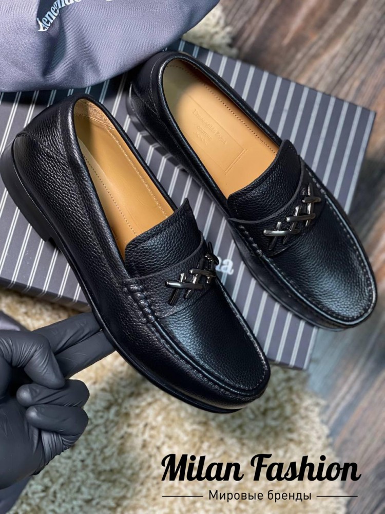 Лоферы  Ermenegildo Zegna V9930. Вид 1