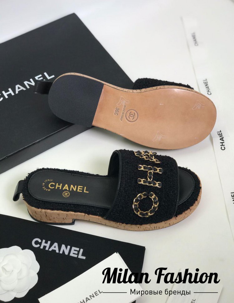 Шлепки Chanel V2240. Вид 4