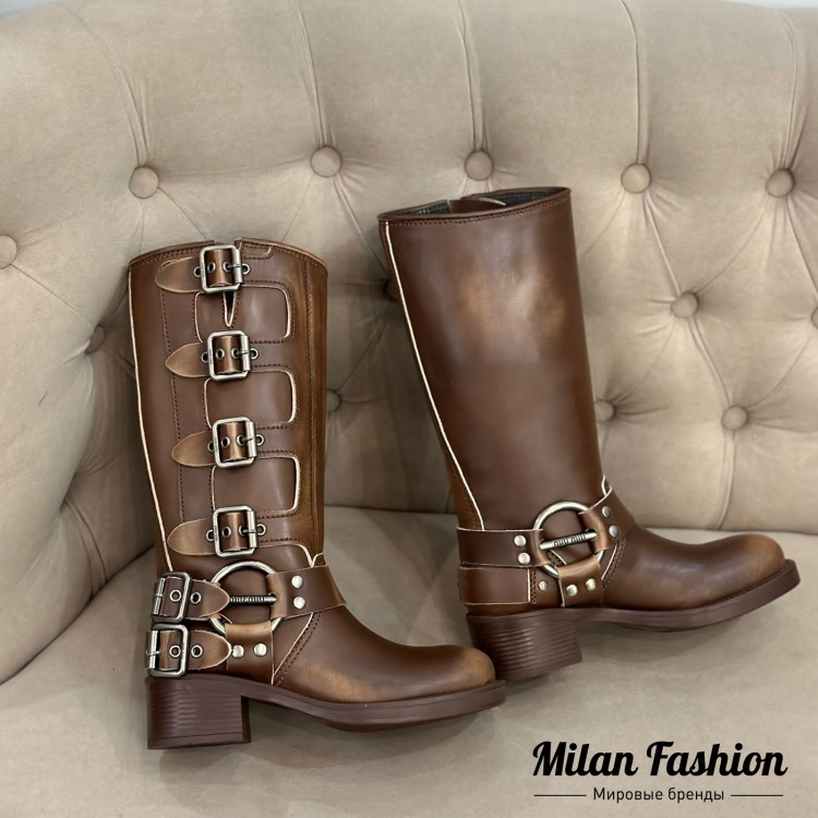 Сапоги  Miu Miu V35213. Вид 2