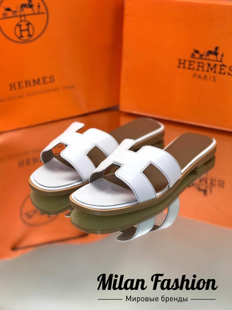 Шлепки женские  Hermes v1096. Вид 1
