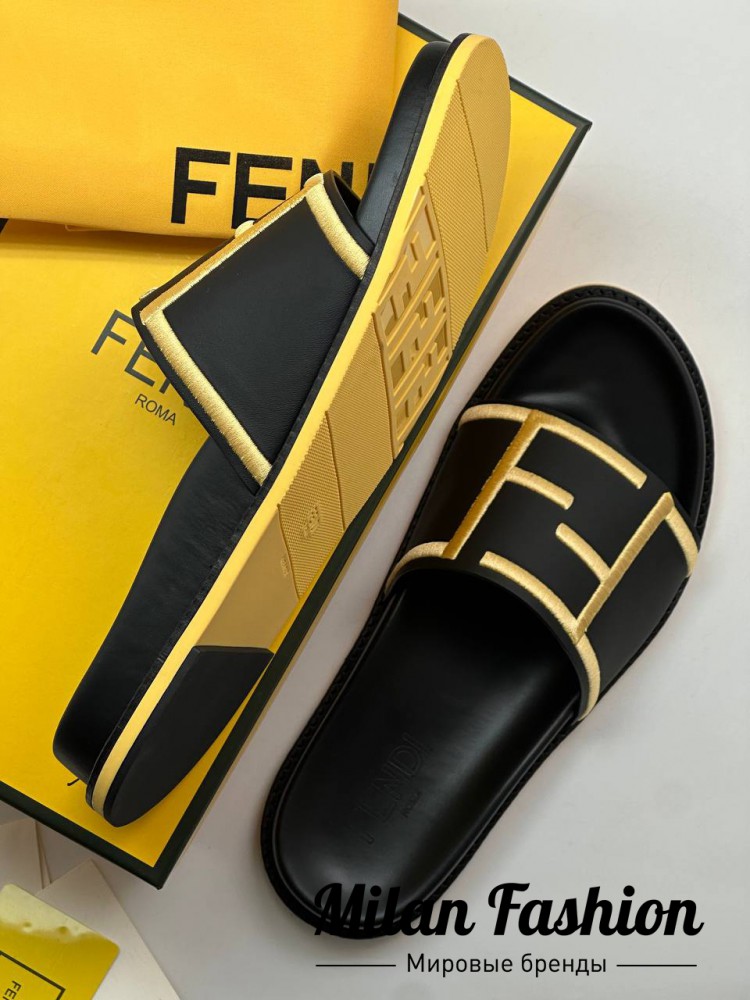 Шлёпанцы Fendi gg1213. Вид 2