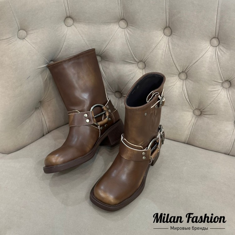 Ботинки  Miu Miu V35216. Вид 2