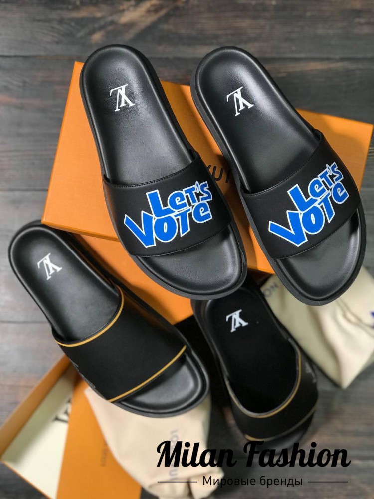 Шлёпанцы  Louis Vuitton V9704. Вид 4