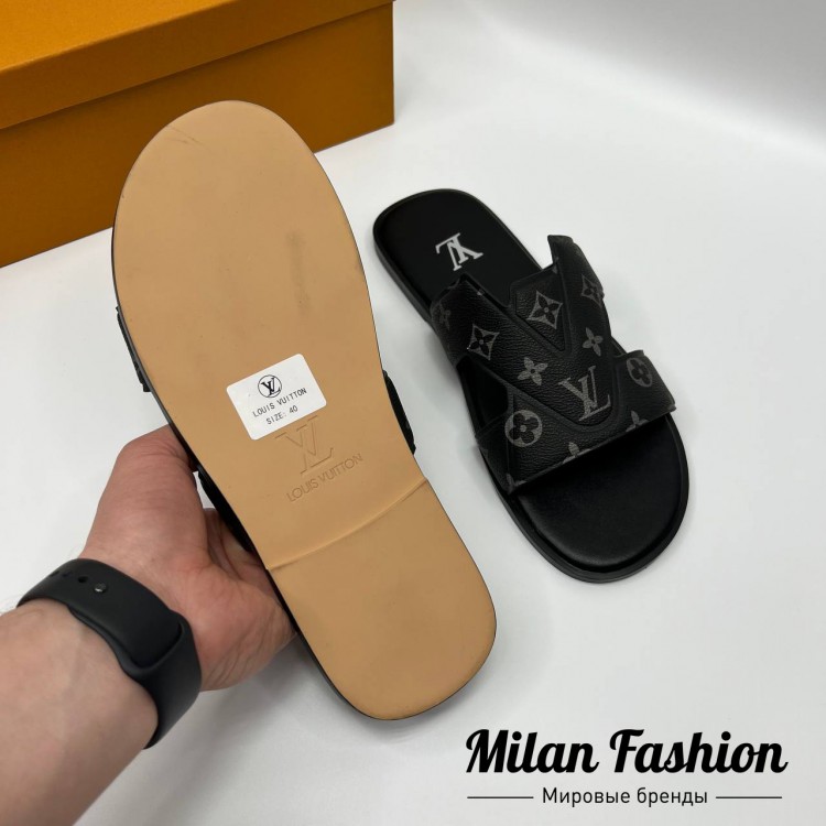 Шлёпанцы  Louis Vuitton V34555. Вид 2