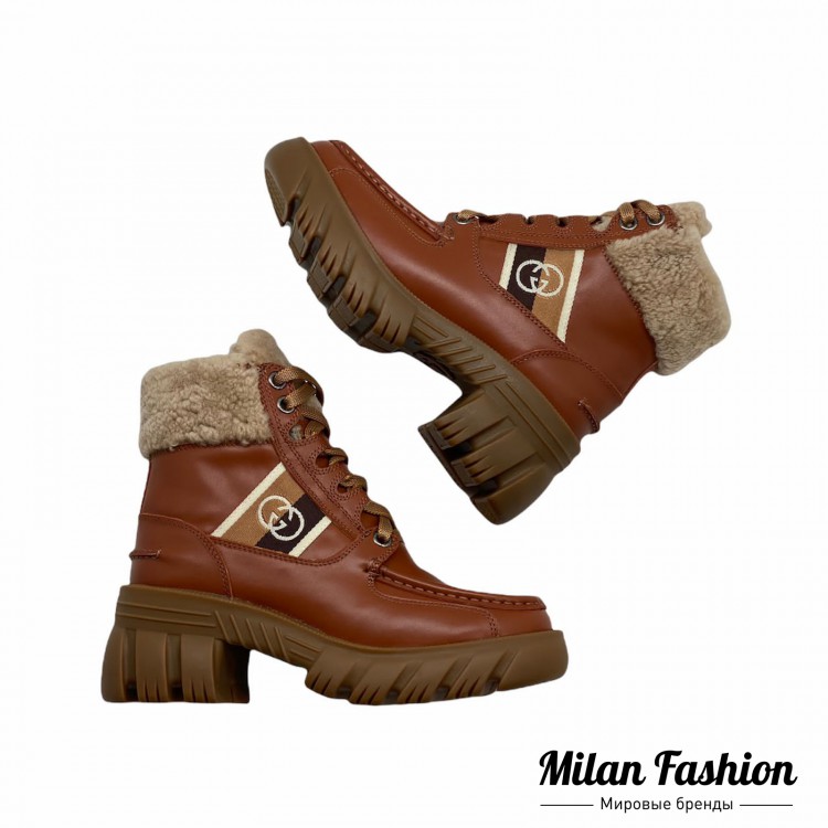 Ботинки  Gucci V10608. Вид 4