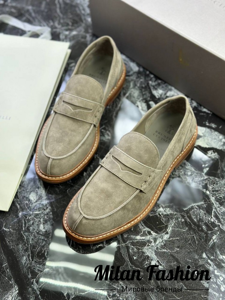 Лоферы  Brunello Cucinelli V33900. Вид 1