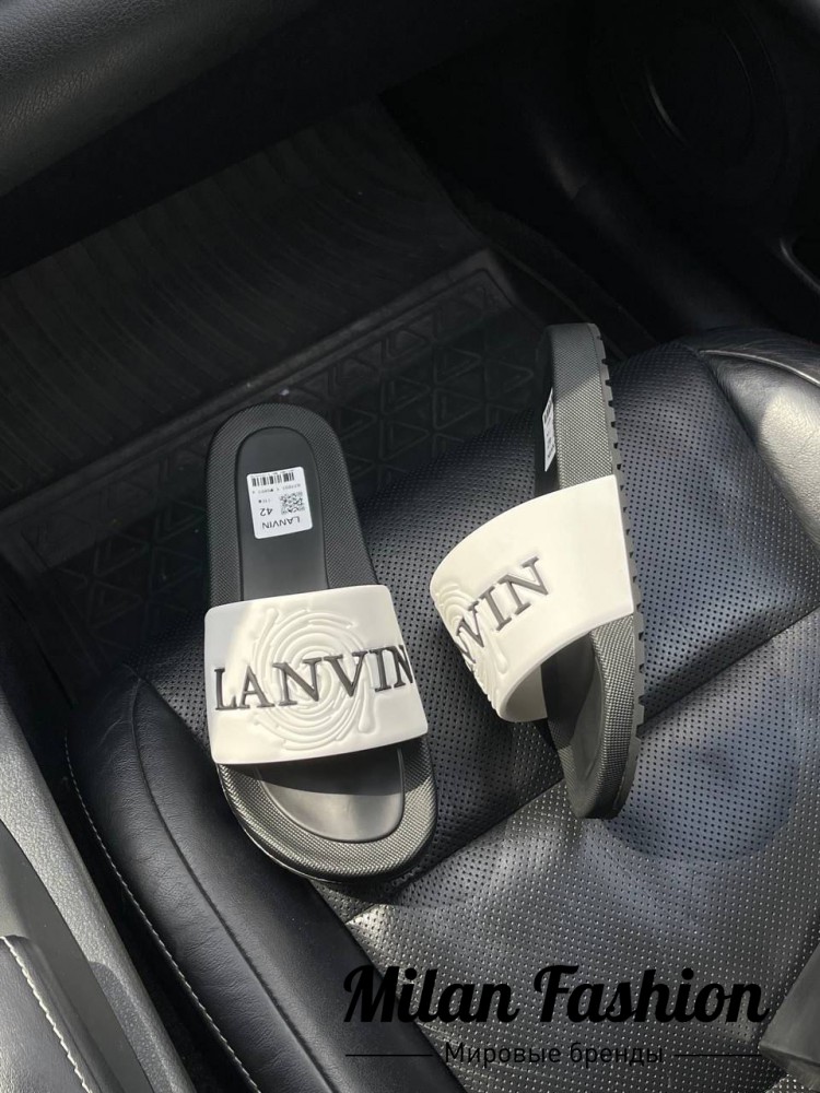 Шлёпанцы  Lanvin V11920. Вид 2