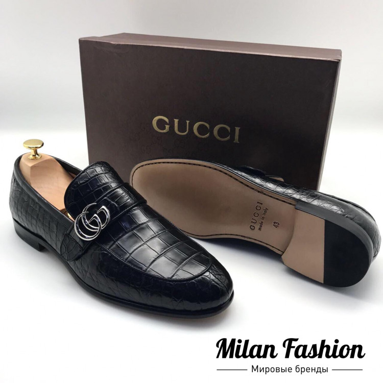 Лоферы мужские  Gucci v1039. Вид 1