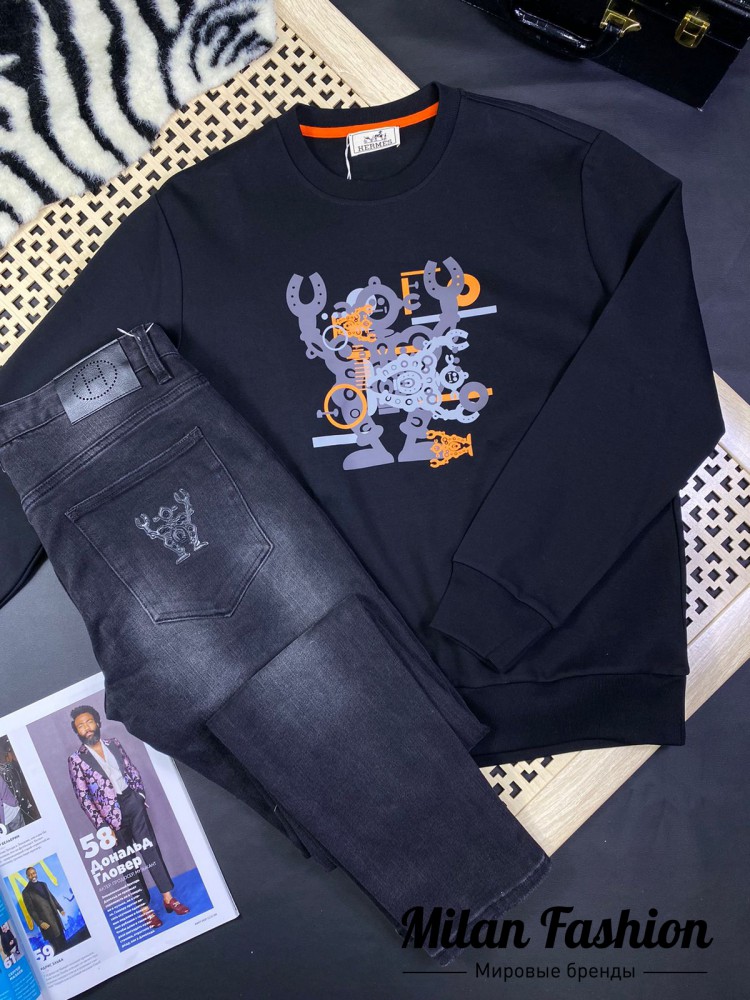 Джинсы  Hermes V10931. Вид 1