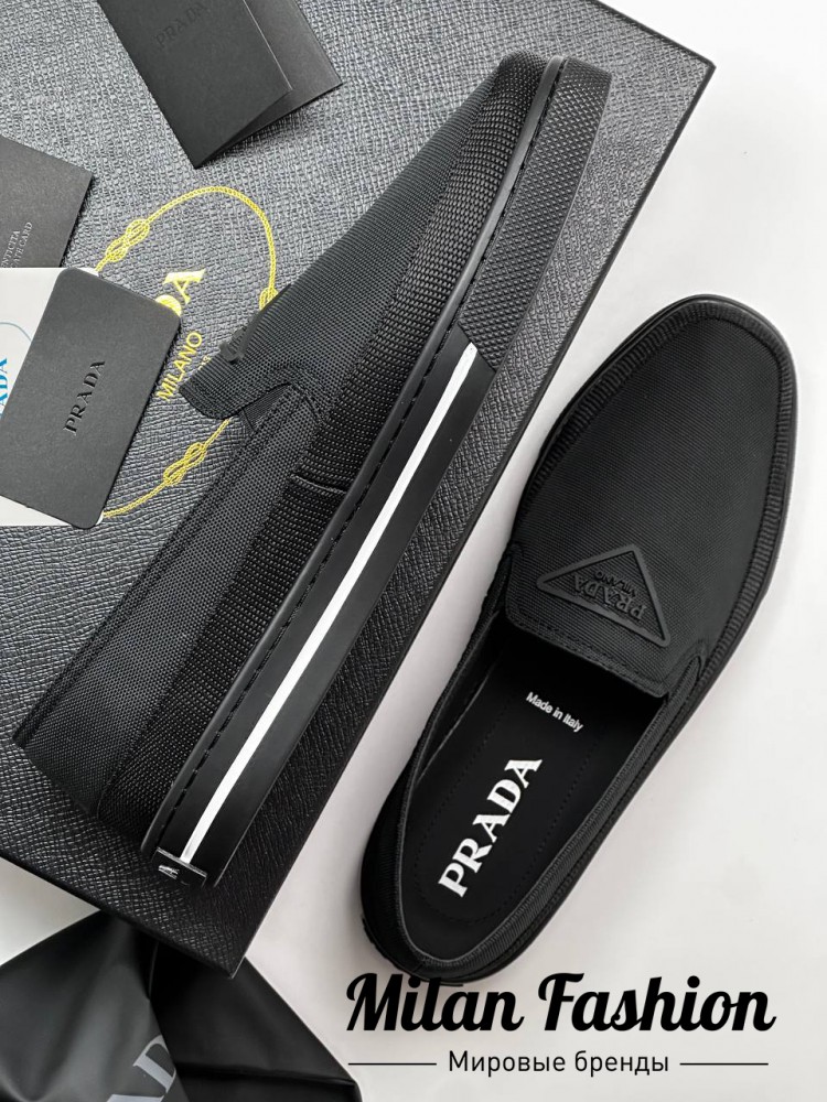 Слипоны  Prada V33568. Вид 5