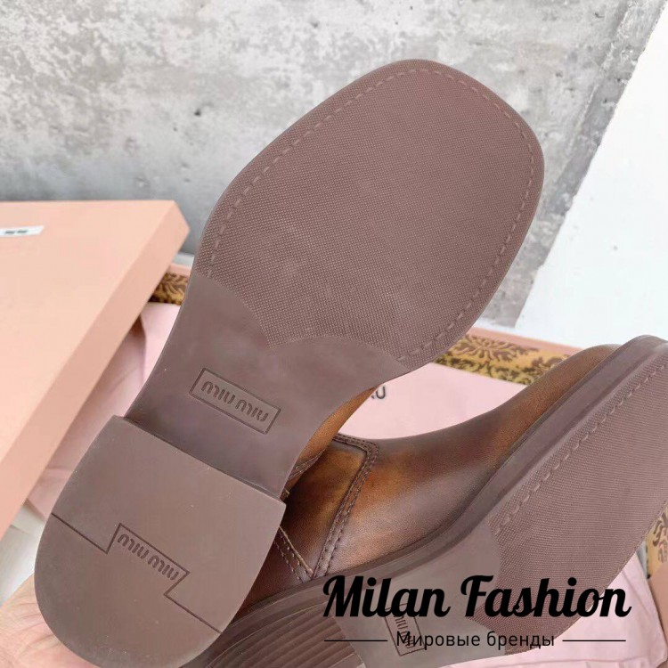Ботинки  Miu Miu V33580. Вид 7
