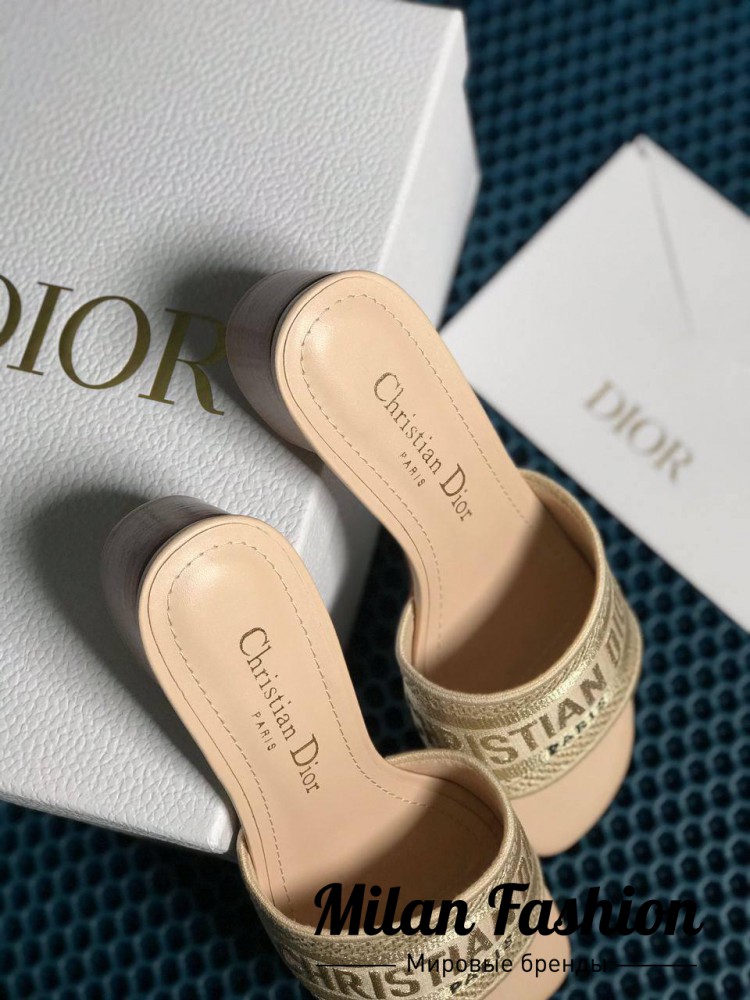 Шлёпанцы  Christian Dior V7295. Вид 2